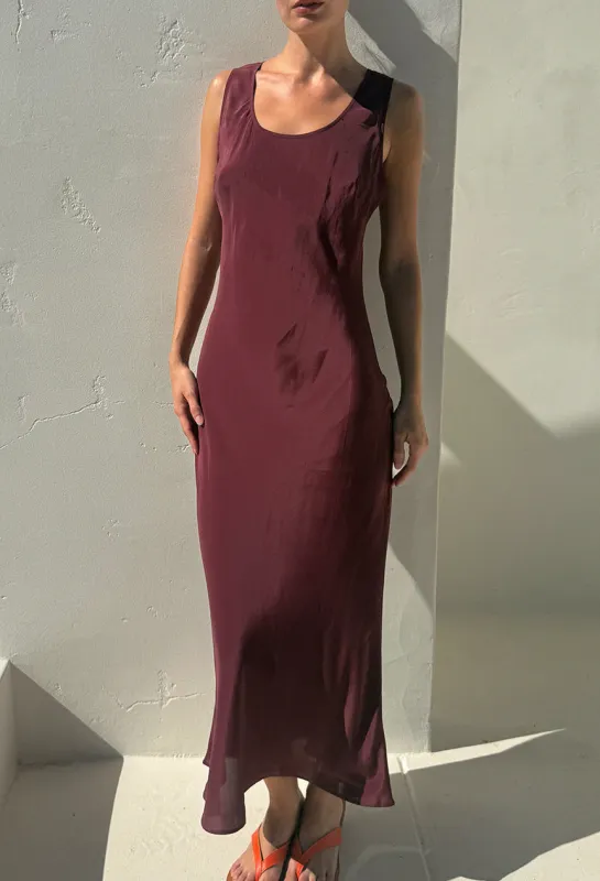 Leticia Silk Dress Anemone made by Ciao Lucia