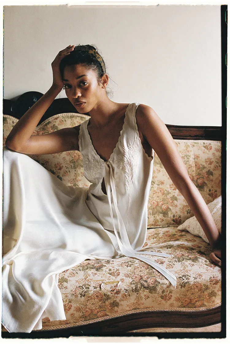 Serena Dress Cream sold by Ciao Lucia product image thumbnail 3