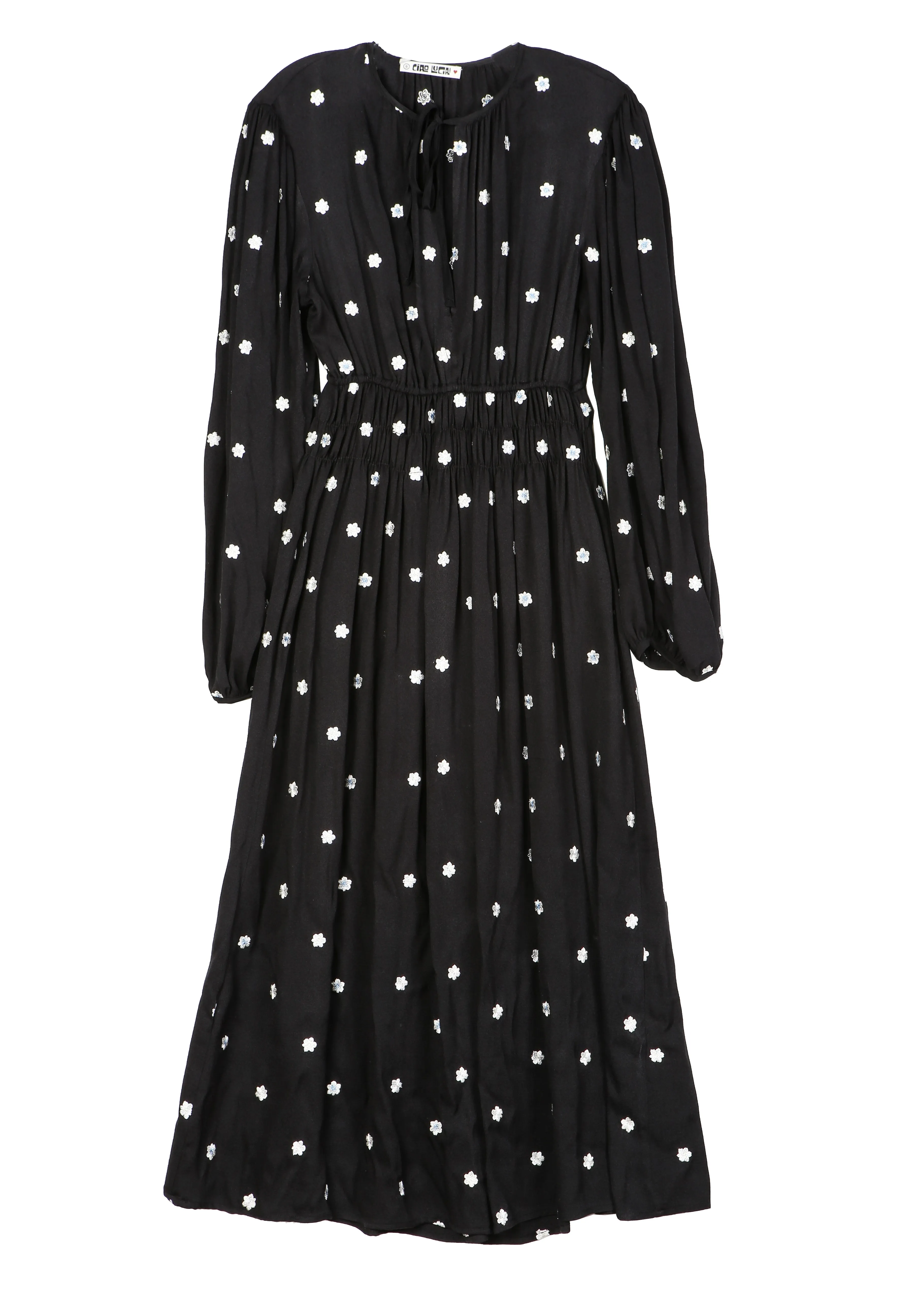 Angelina Dress Floral Embroidered sold by Ciao Lucia product image thumbnail 4