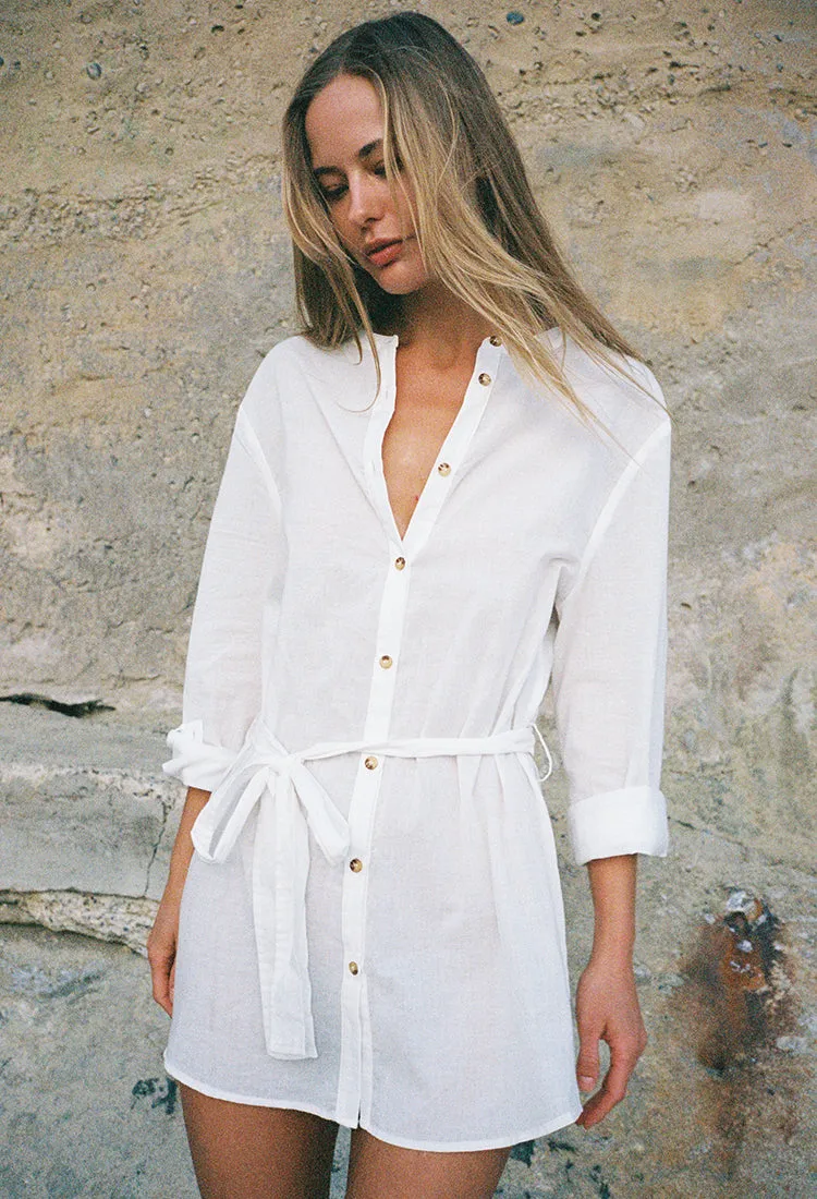 Lena Dress White sold by Ciao Lucia product image thumbnail 2