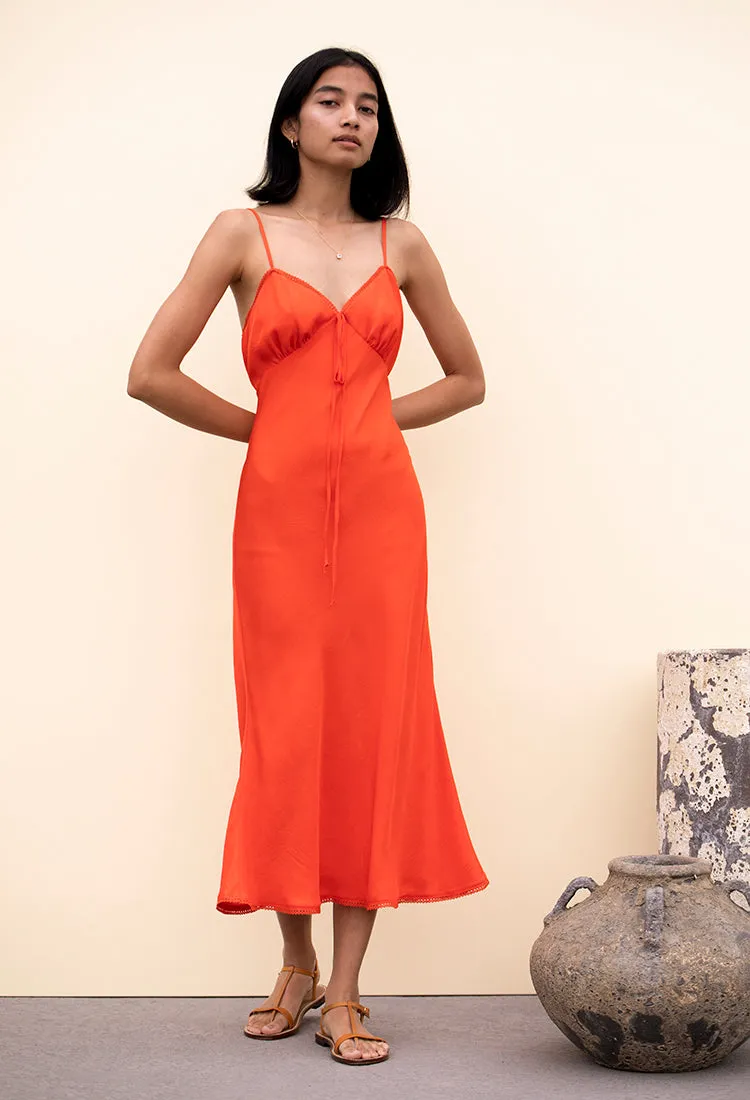 Natala Dress Poppy Sustainable sold by Ciao Lucia