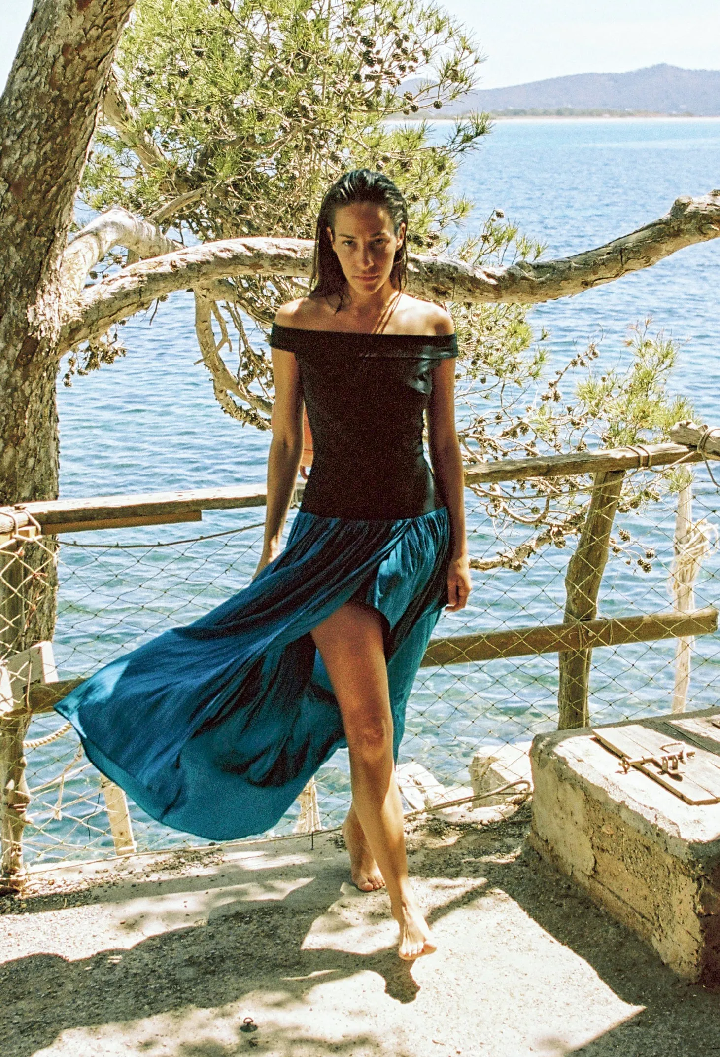 Alida Dress Sea sold by Ciao Lucia product image thumbnail 5