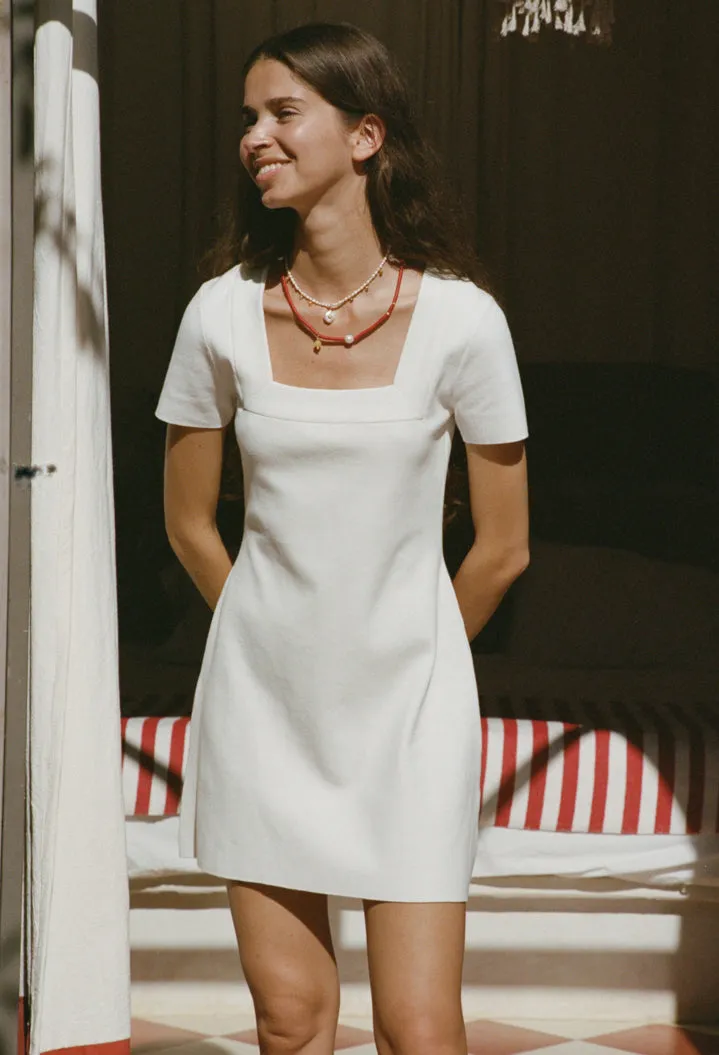 Sigrid Dress White sold by Ciao Lucia product image thumbnail 4