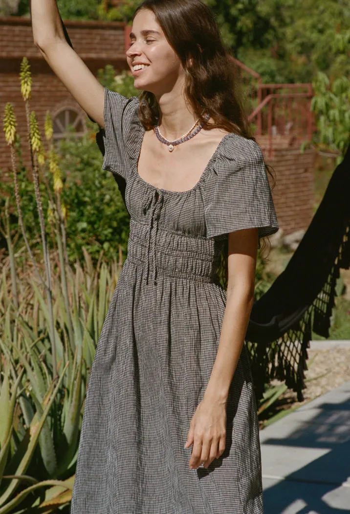 Fiorella Dress Gingham sold by Ciao Lucia product image thumbnail 4