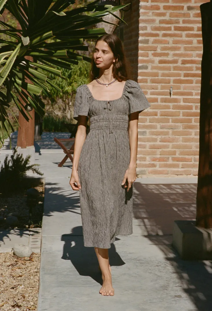 Fiorella Dress Gingham sold by Ciao Lucia product image thumbnail 3