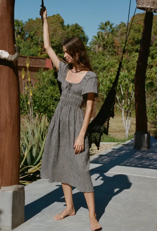 Fiorella Dress Gingham sold by Ciao Lucia