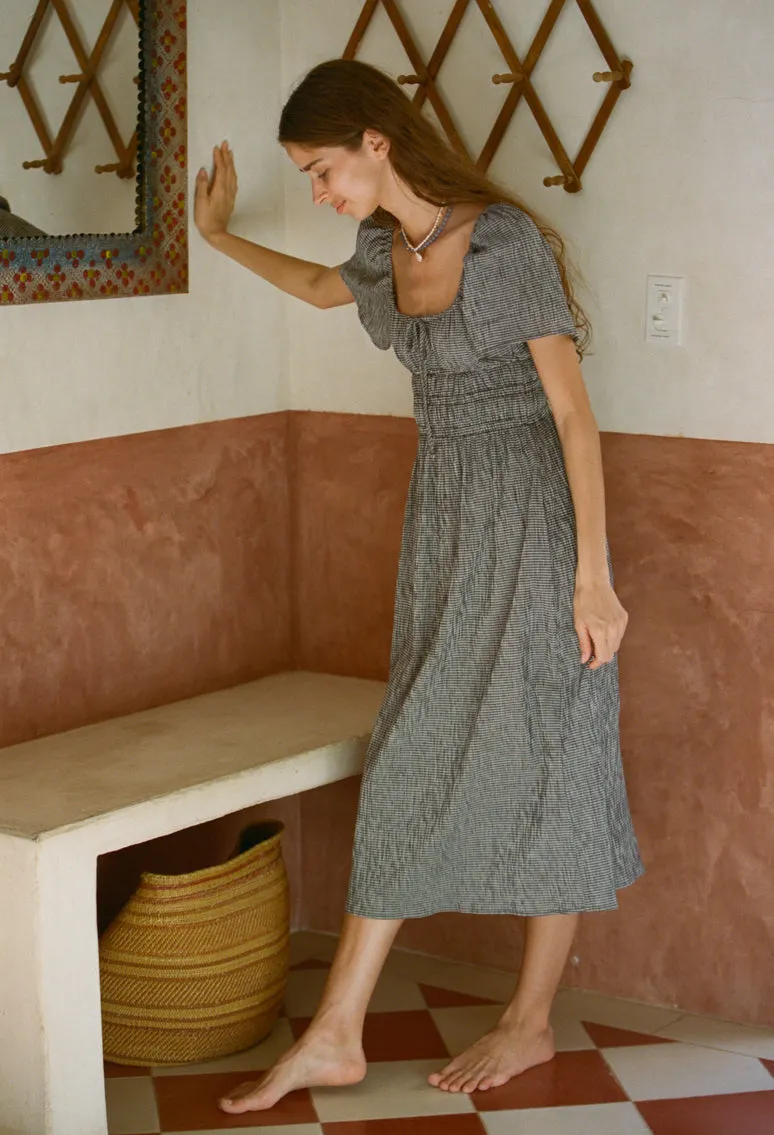 Fiorella Dress Gingham sold by Ciao Lucia product image thumbnail 5