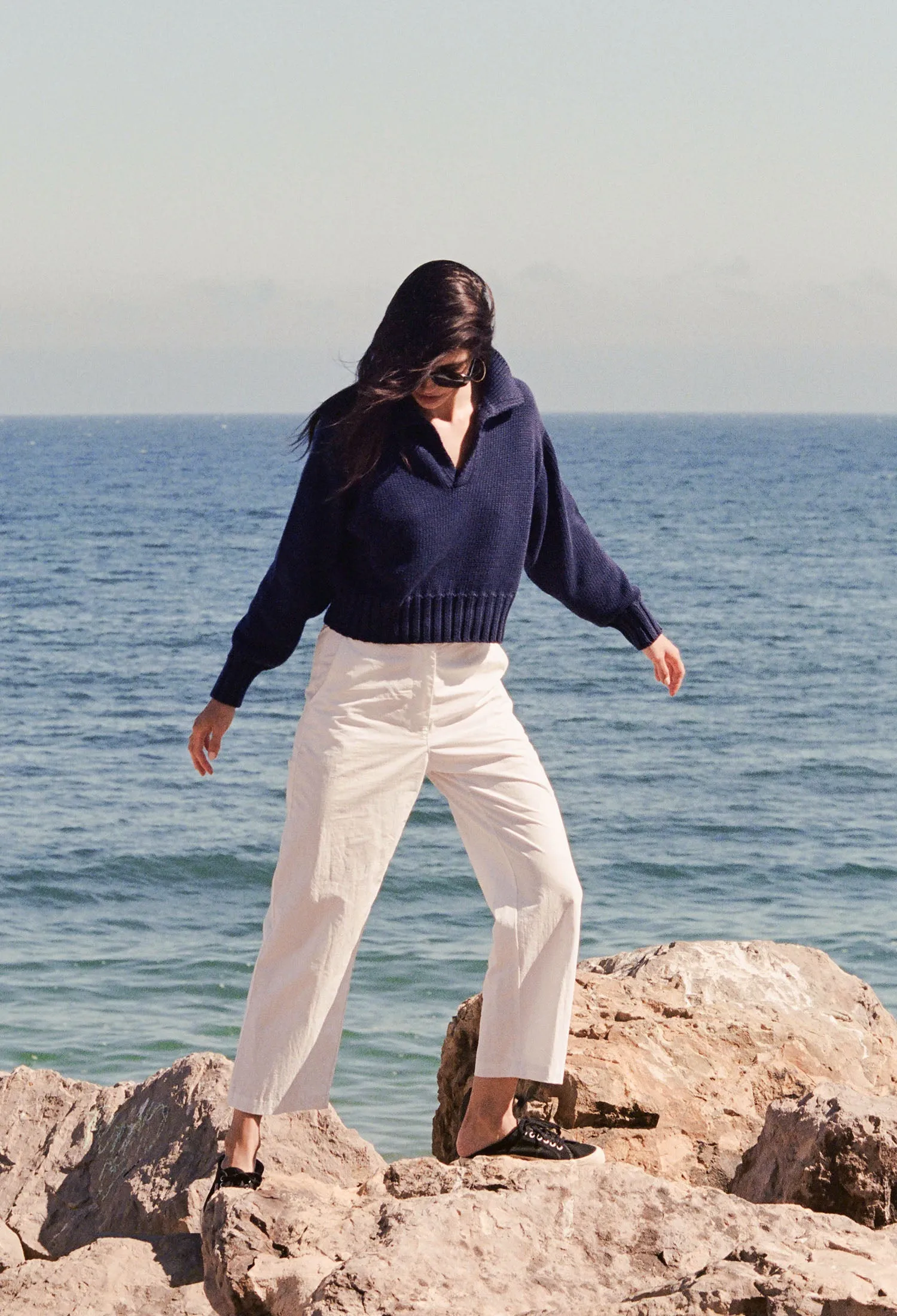 Milano Pullover Navy sold by Ciao Lucia product image thumbnail 3