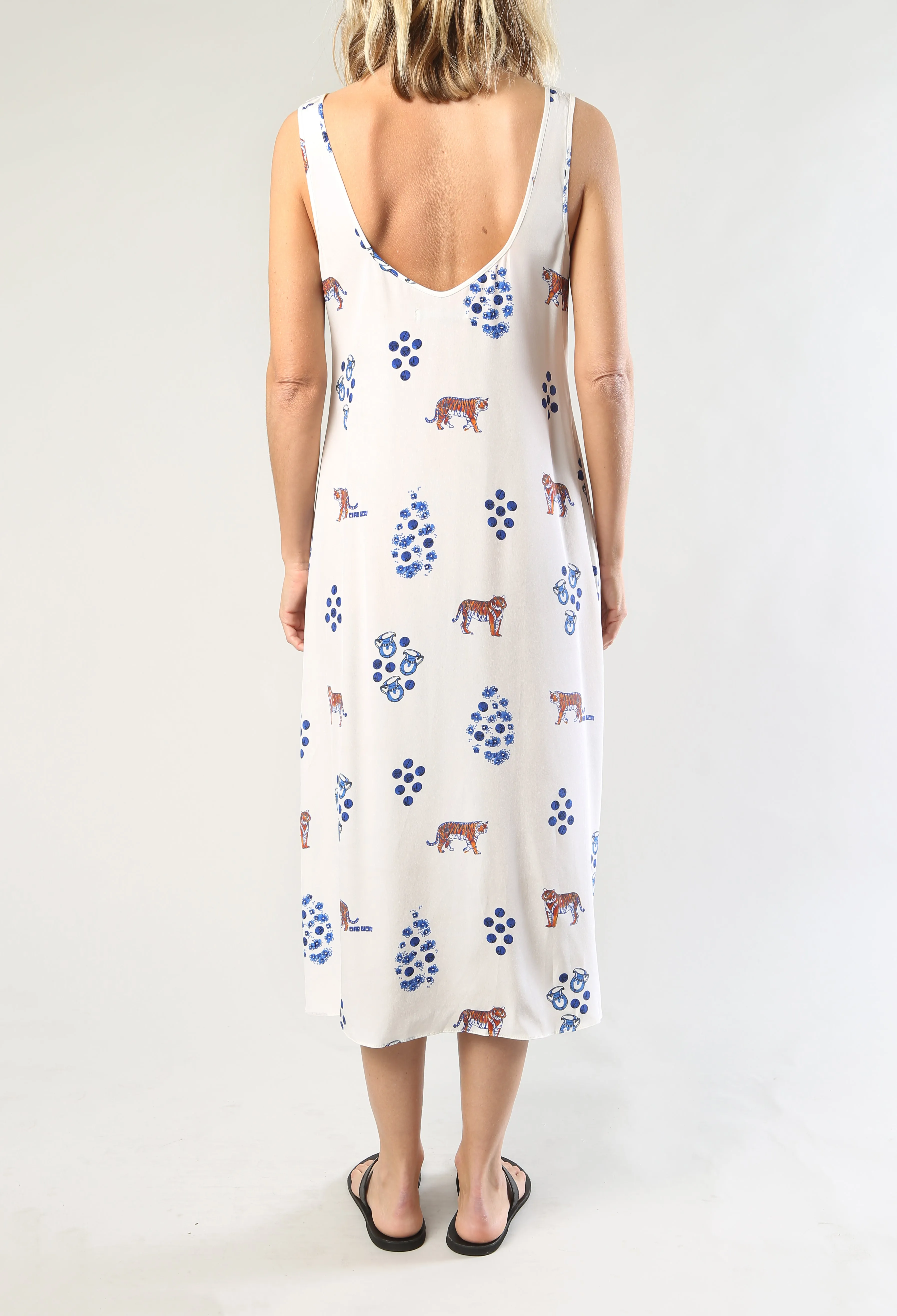 Florentina Dress Ceramica Print sold by Ciao Lucia product image thumbnail 4