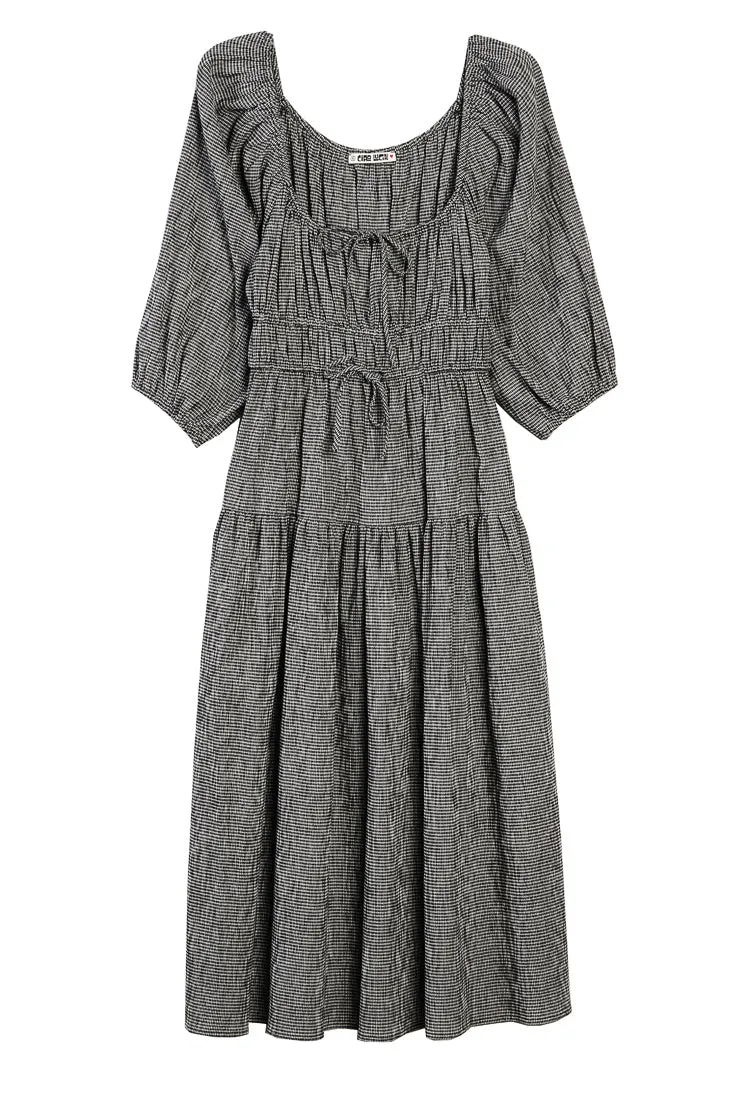 Rochelle Dress Gingham sold by Ciao Lucia product image thumbnail 2