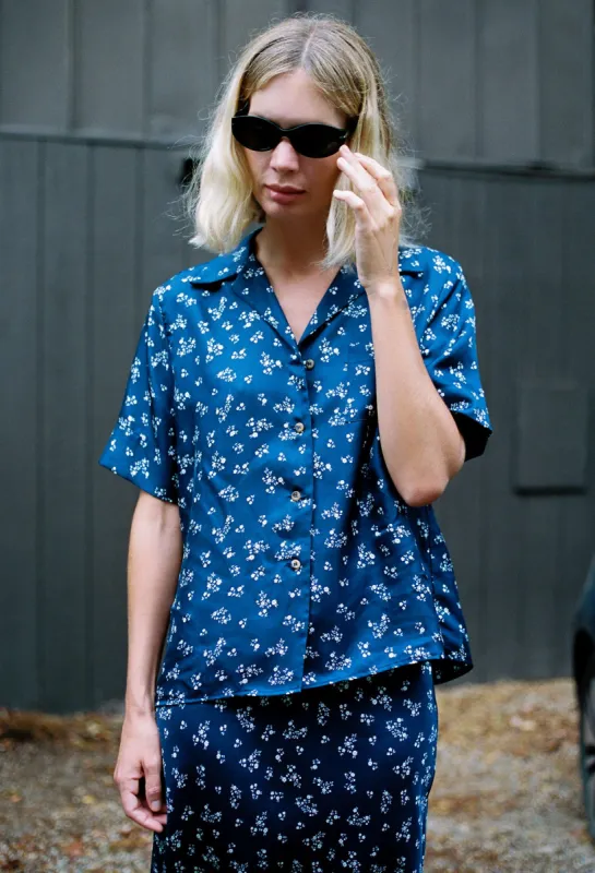 Hester Shirt Navy made by Ciao Lucia