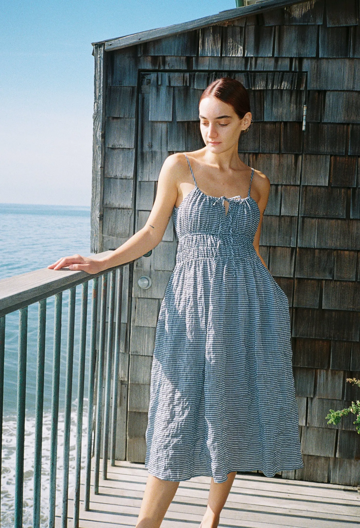 Gabriela Dress Gingham sold by Ciao Lucia product image thumbnail 3