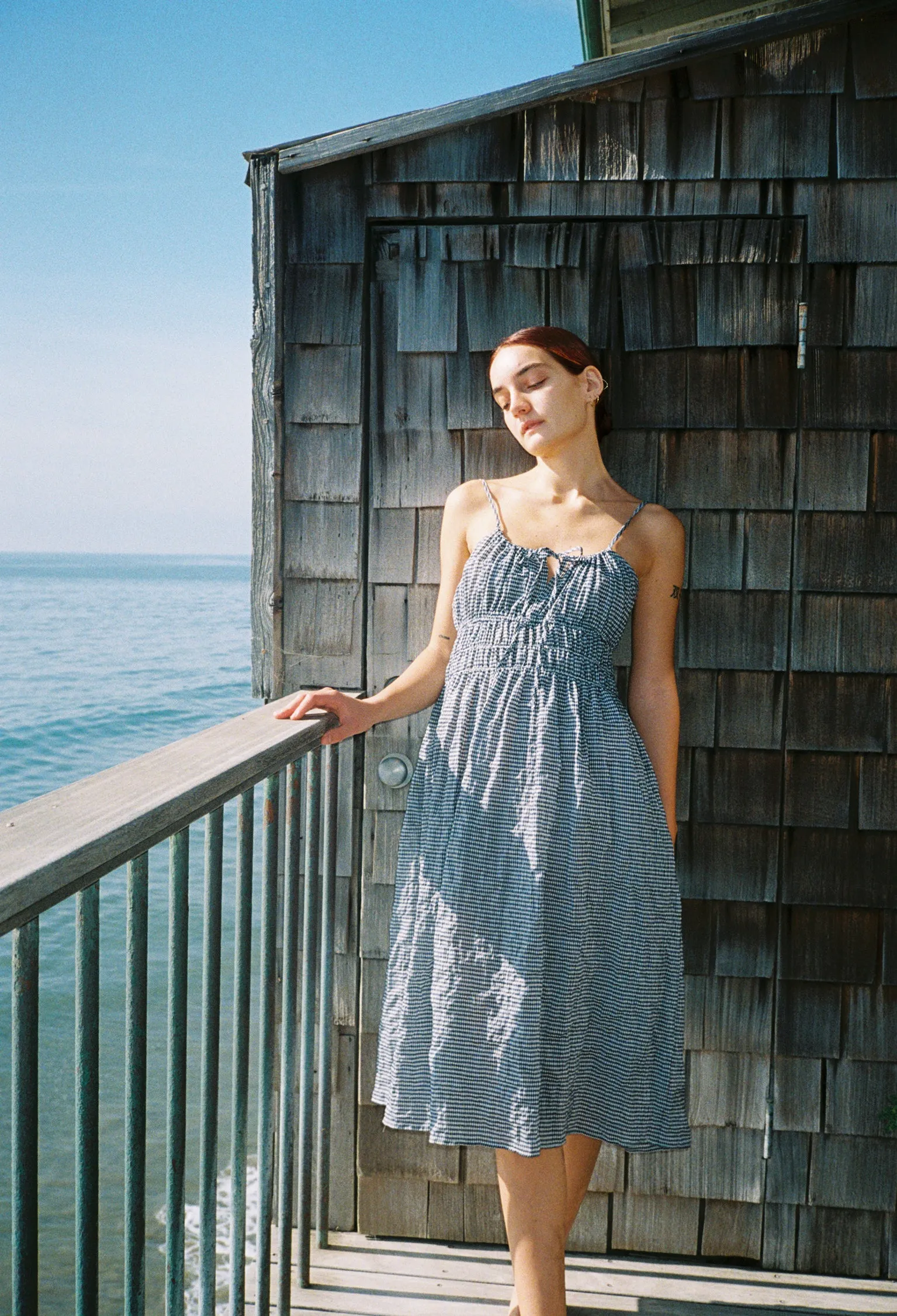 Gabriela Dress Gingham sold by Ciao Lucia product image thumbnail 4