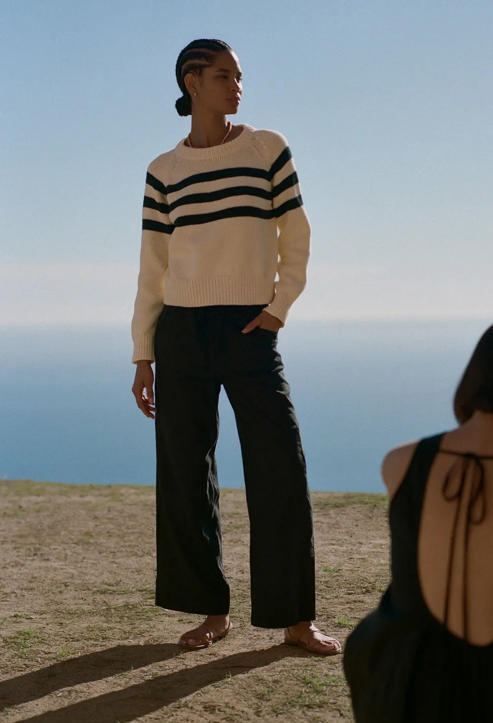 Davide Pullover Black/Ivory sold by Ciao Lucia product image thumbnail 3