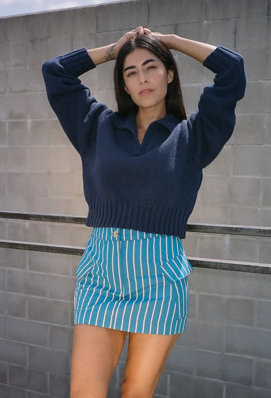 Jane Skirt Wide Stripe sold by Ciao Lucia product image thumbnail 2