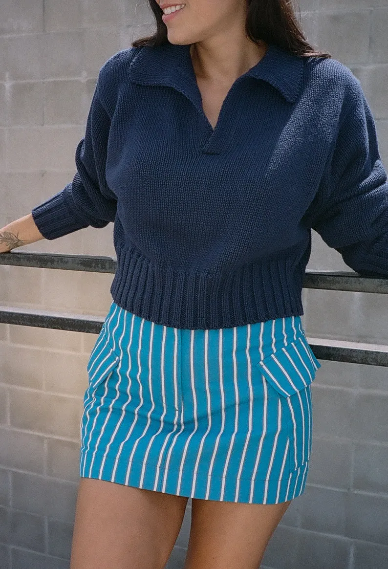 Jane Skirt Wide Stripe sold by Ciao Lucia product image thumbnail 3