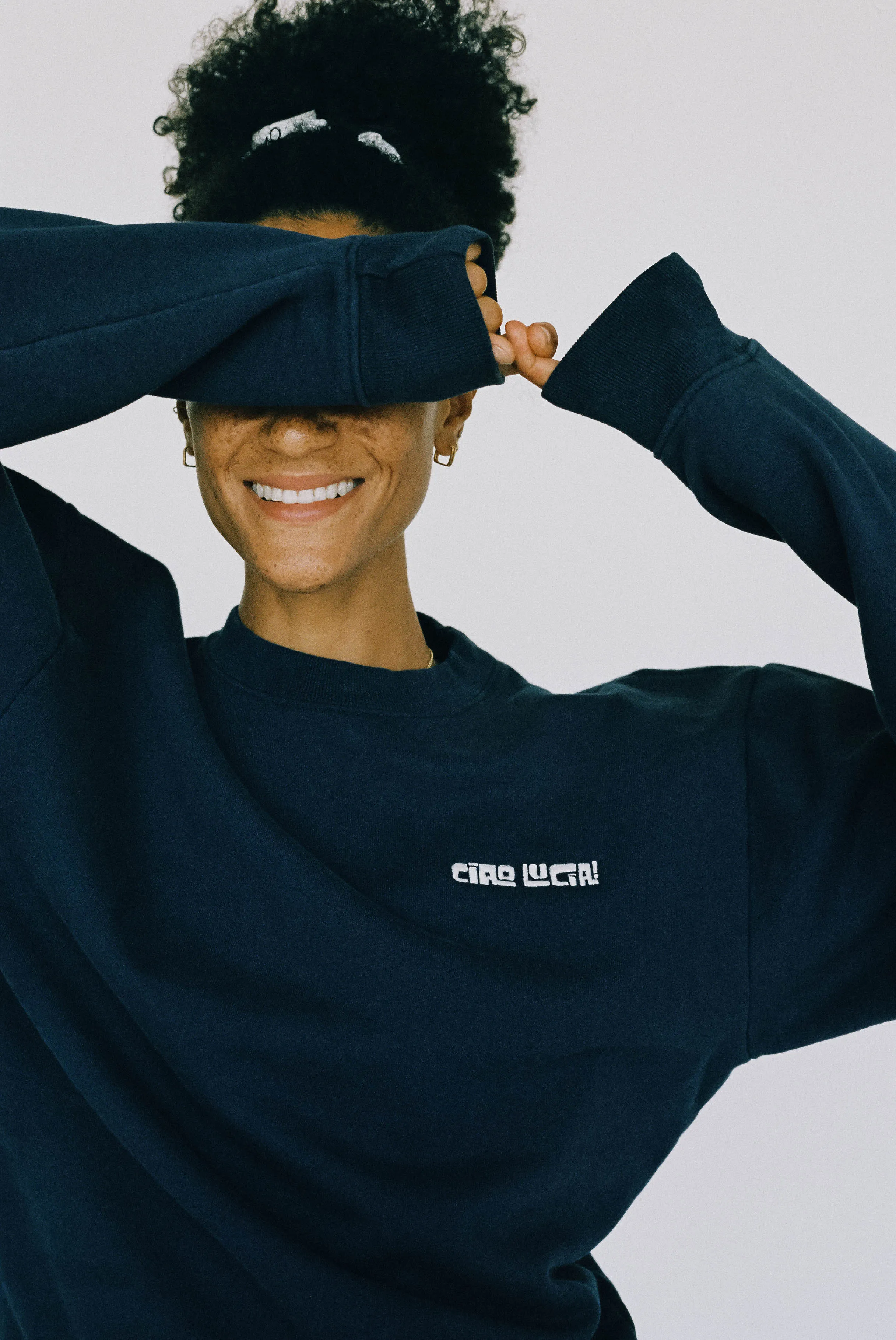 Tennis Crew Navy sold by Ciao Lucia product image thumbnail 3