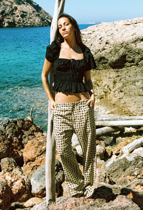 Abra Pant Sandstone made by Ciao Lucia