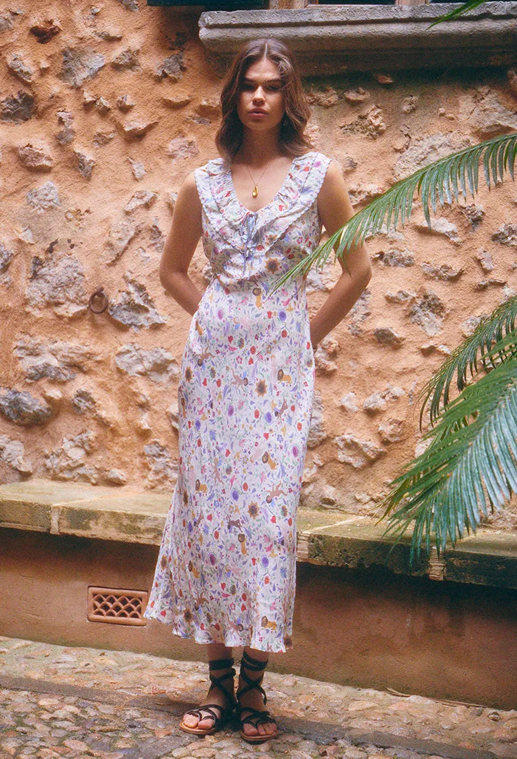 Rixo x Ciao Lucia Seraphina Dress Cream sold by Ciao Lucia product image thumbnail 3