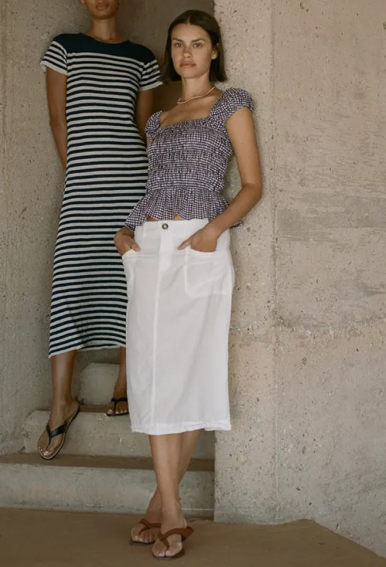 Dino Skirt White made by Ciao Lucia