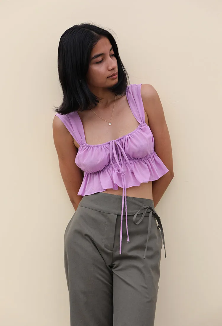 Nicolo Pant Olive sold by Ciao Lucia product image thumbnail 3