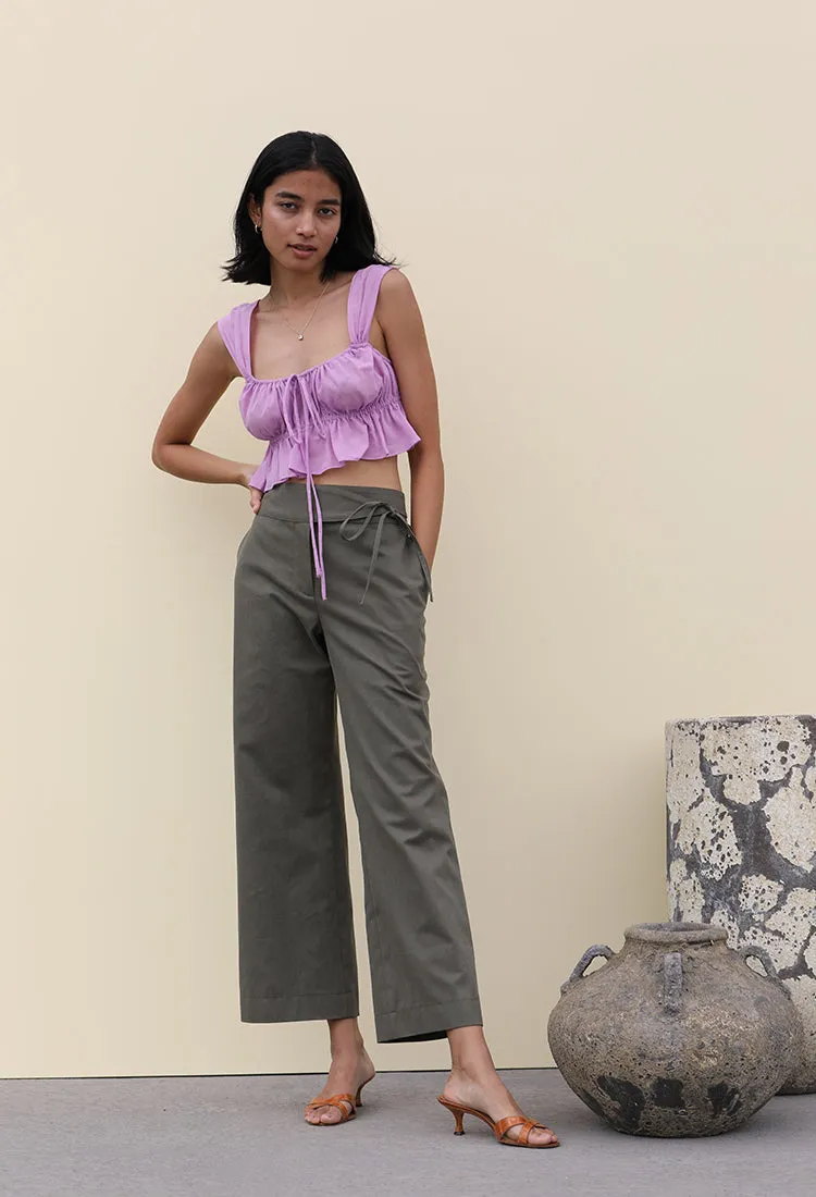 Nicolo Pant Olive sold by Ciao Lucia