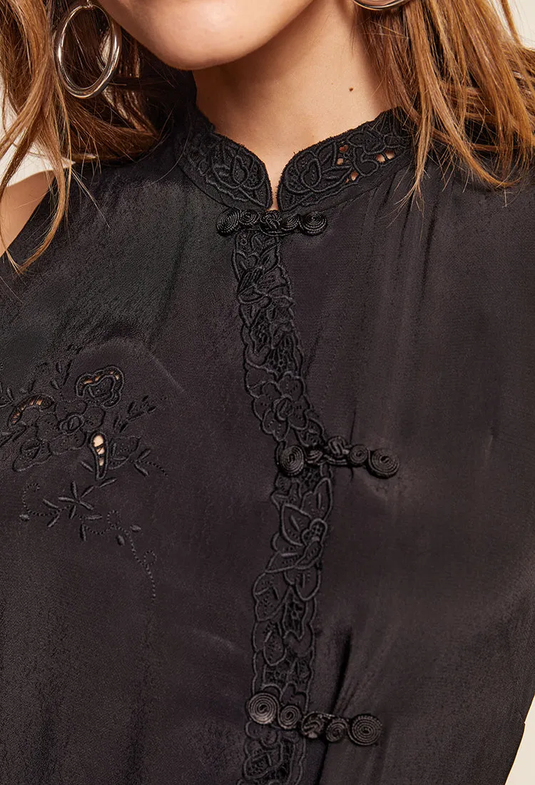 Rixo x Ciao Lucia Lily Dress Black sold by Ciao Lucia product image thumbnail 3