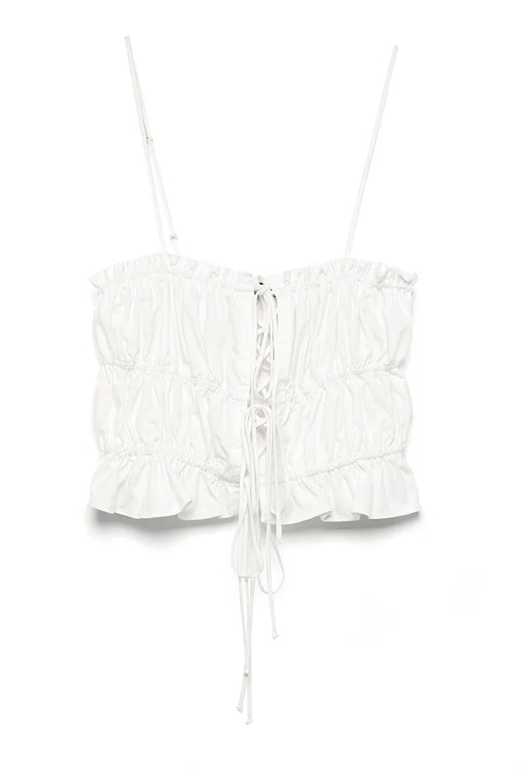 Lidia Top White sold by Ciao Lucia product image thumbnail 3
