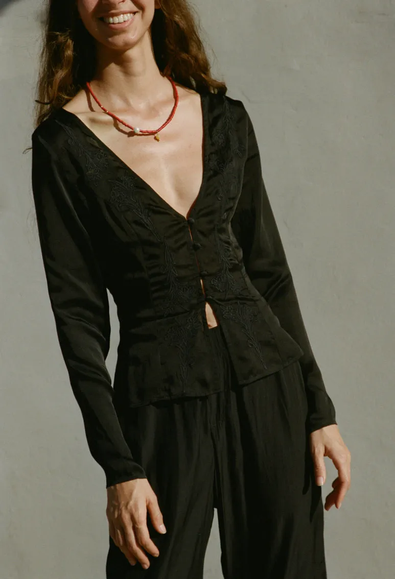 Aida Top Black sold by Ciao Lucia product image thumbnail 2