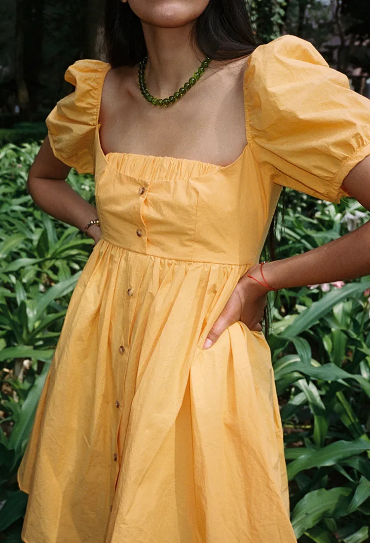 Diana Dress Tangerine sold by Ciao Lucia