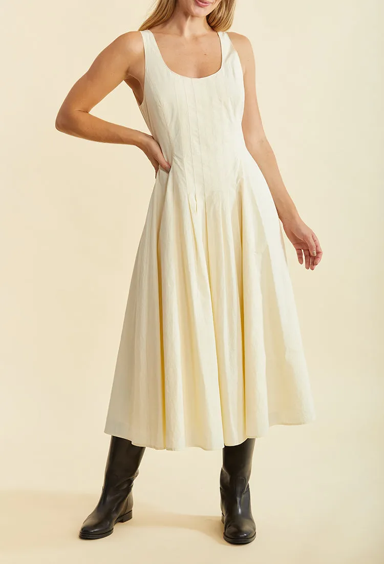 Avena Dress Cream sold by Ciao Lucia product image thumbnail 3