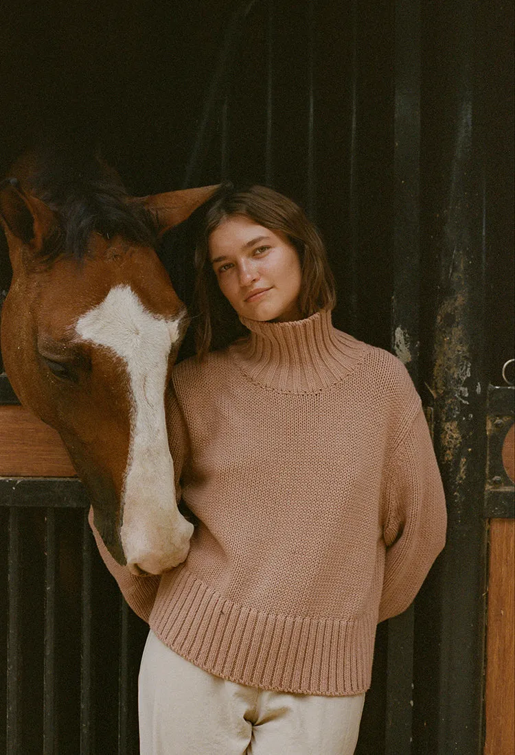 Luigi Turtleneck Camel sold by Ciao Lucia