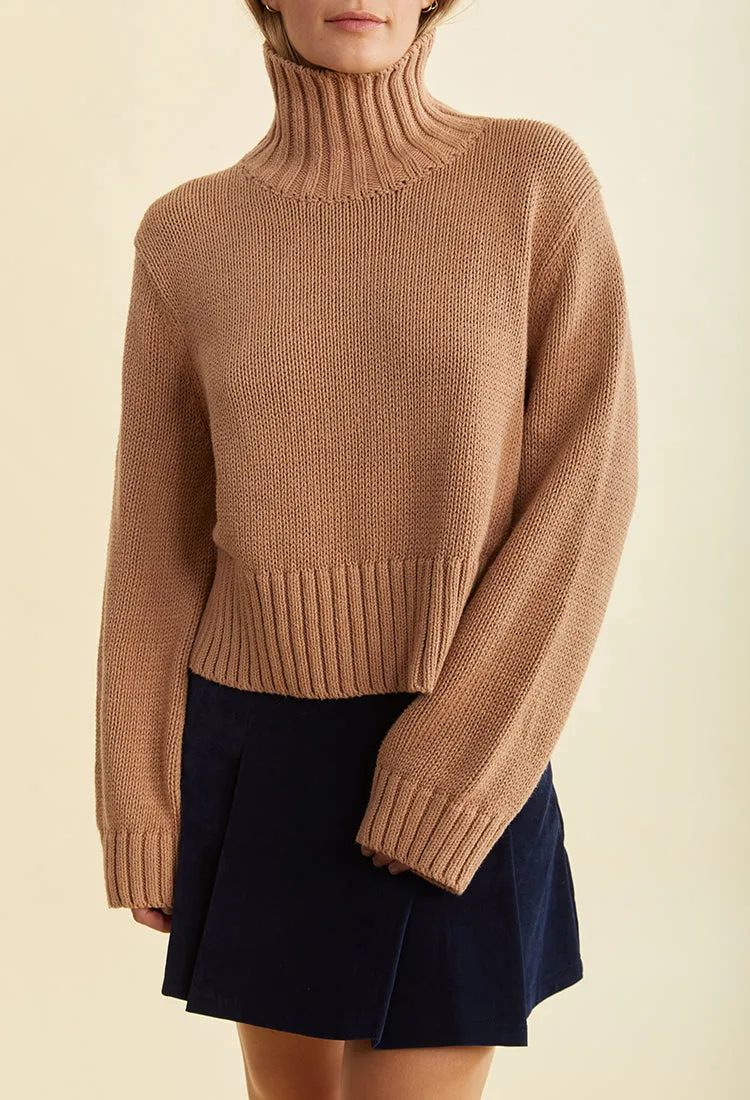 Luigi Turtleneck Camel sold by Ciao Lucia product image thumbnail 5