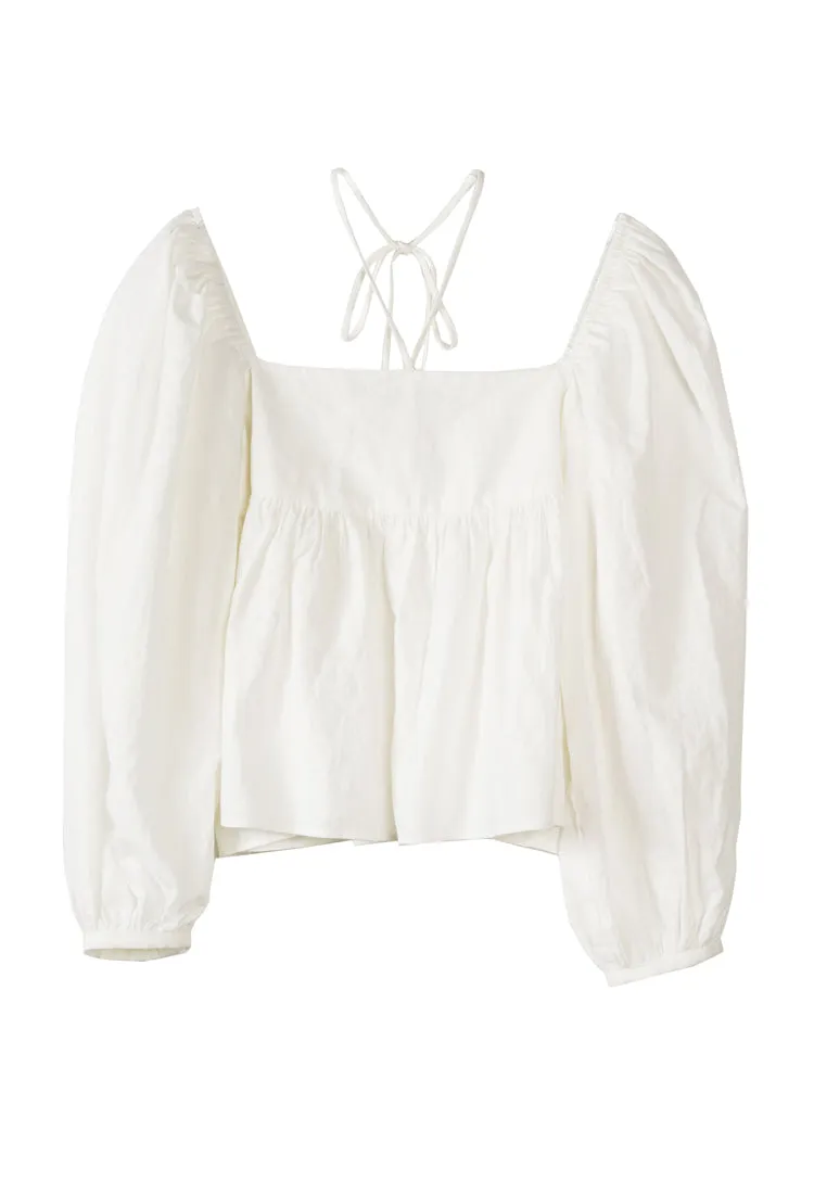 Corina Top White sold by Ciao Lucia product image thumbnail 3