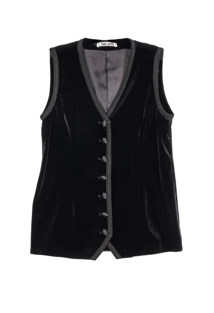 Constanza Top Black Velvet sold by Ciao Lucia product image thumbnail 5