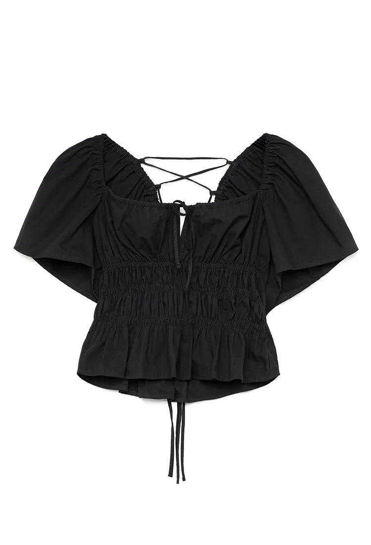 Elvia Top Black sold by Ciao Lucia product image thumbnail 4