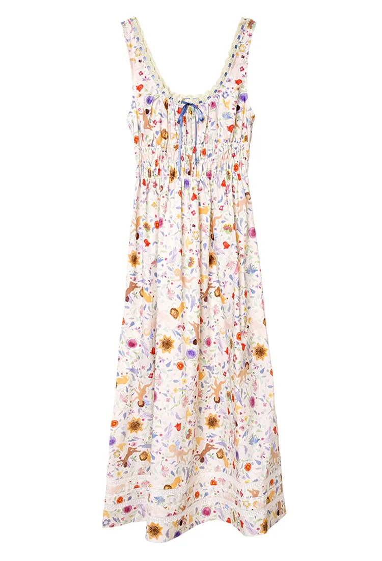 Rixo x Ciao Lucia Iris Dress Cream sold by Ciao Lucia product image thumbnail 3