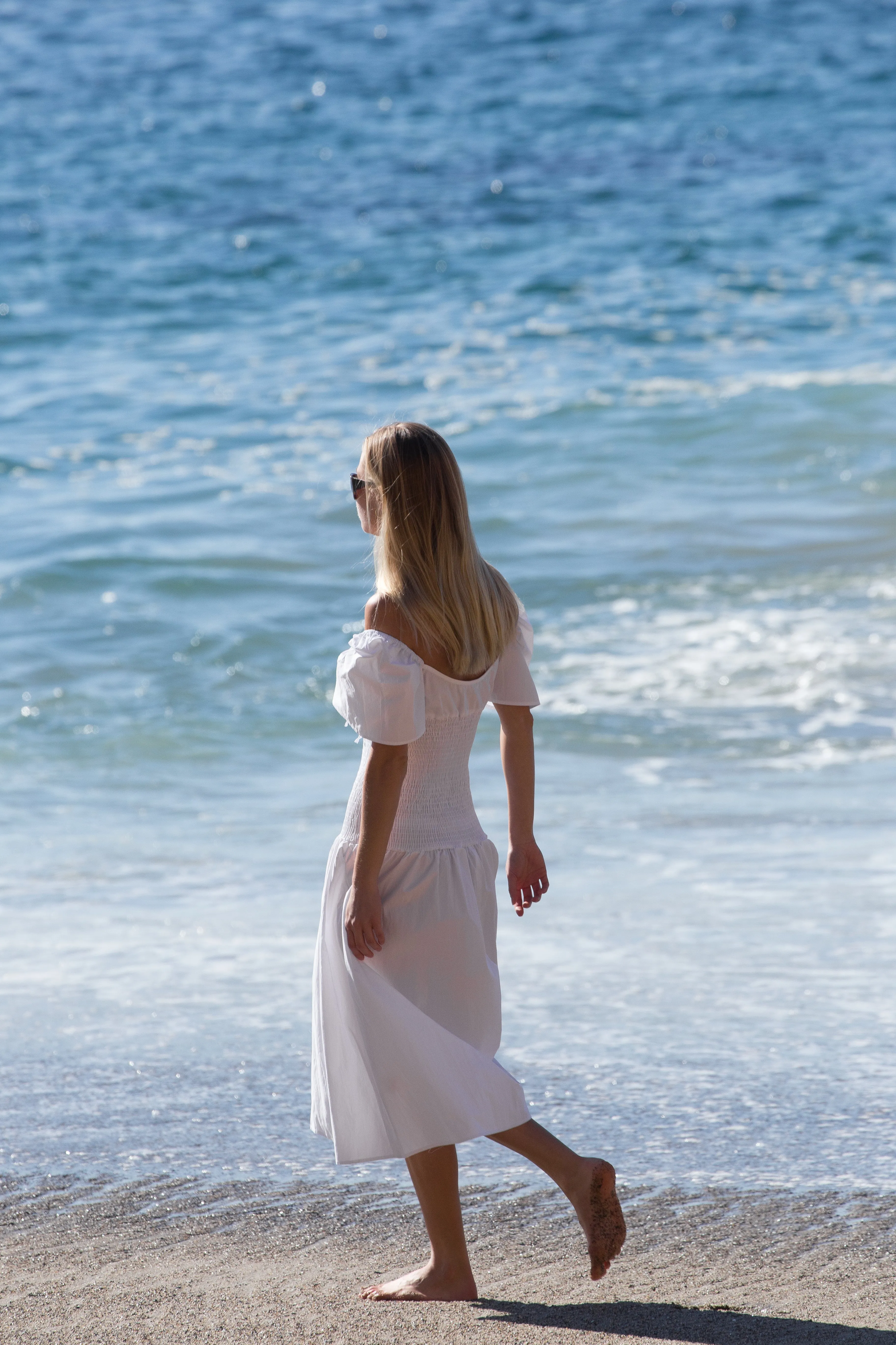 Chiara Dress White Washed Cotton sold by Ciao Lucia product image thumbnail 5