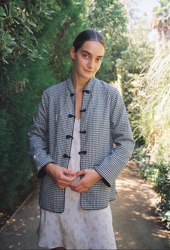 Marco Jacket Gingham made by Ciao Lucia