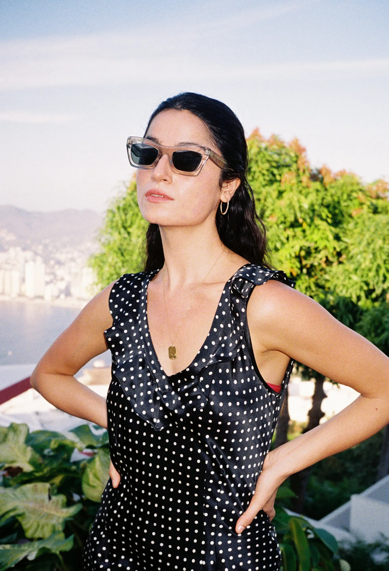 Federica Dress Polka Dot sold by Ciao Lucia product image thumbnail 4