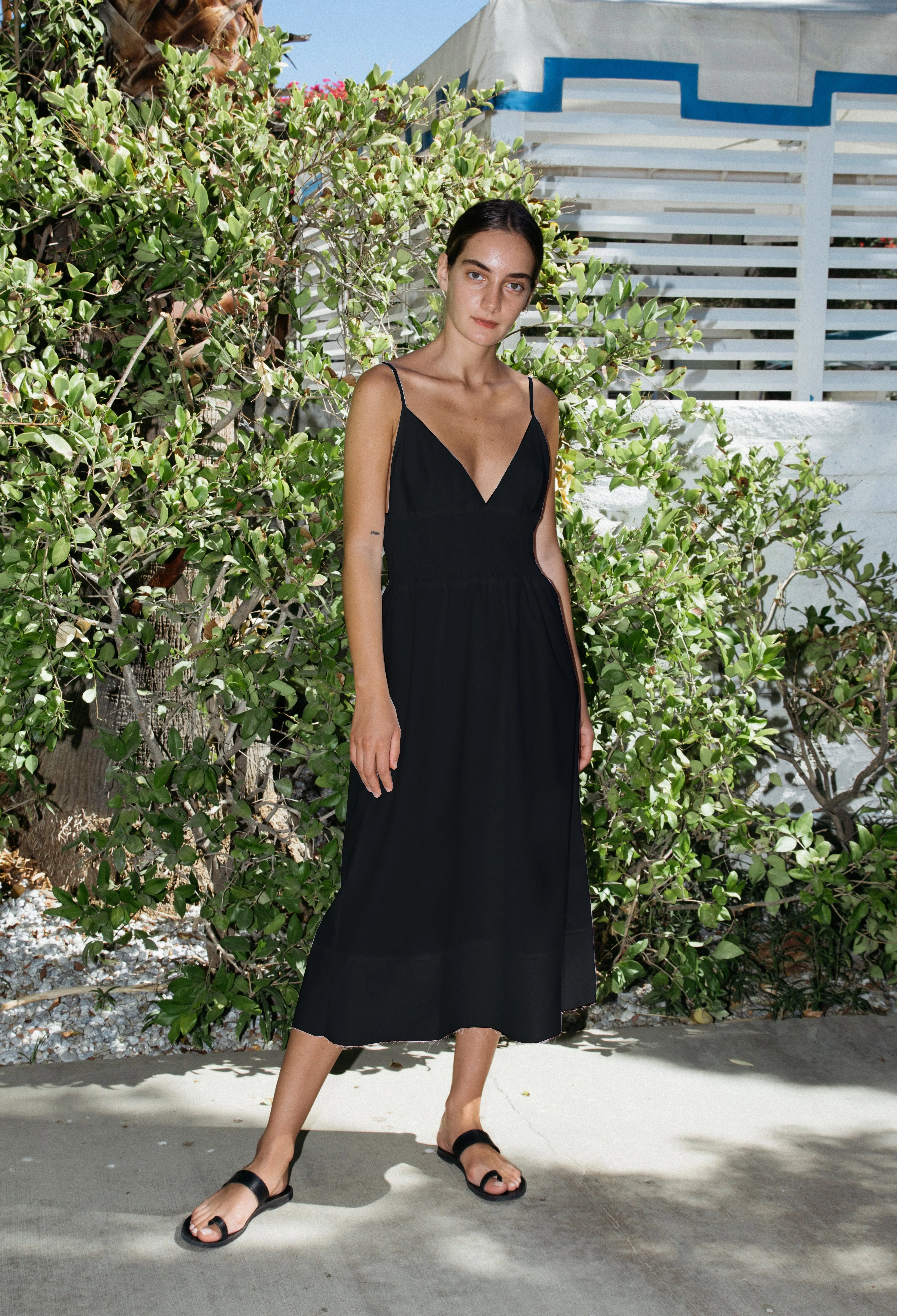 Ravello Dress Black Cotton sold by Ciao Lucia product image thumbnail 3