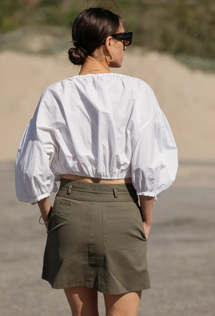 Nari Skirt Olive sold by Ciao Lucia product image thumbnail 3