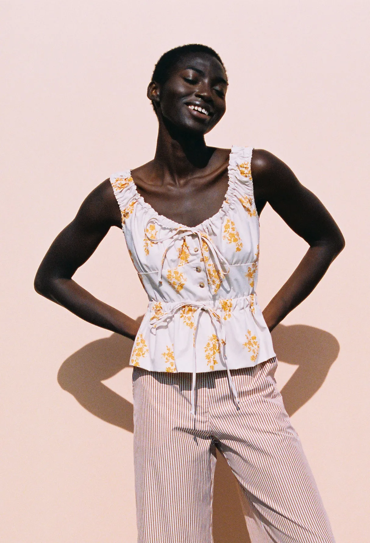 Ilaria Top Marigold sold by Ciao Lucia product image thumbnail 2