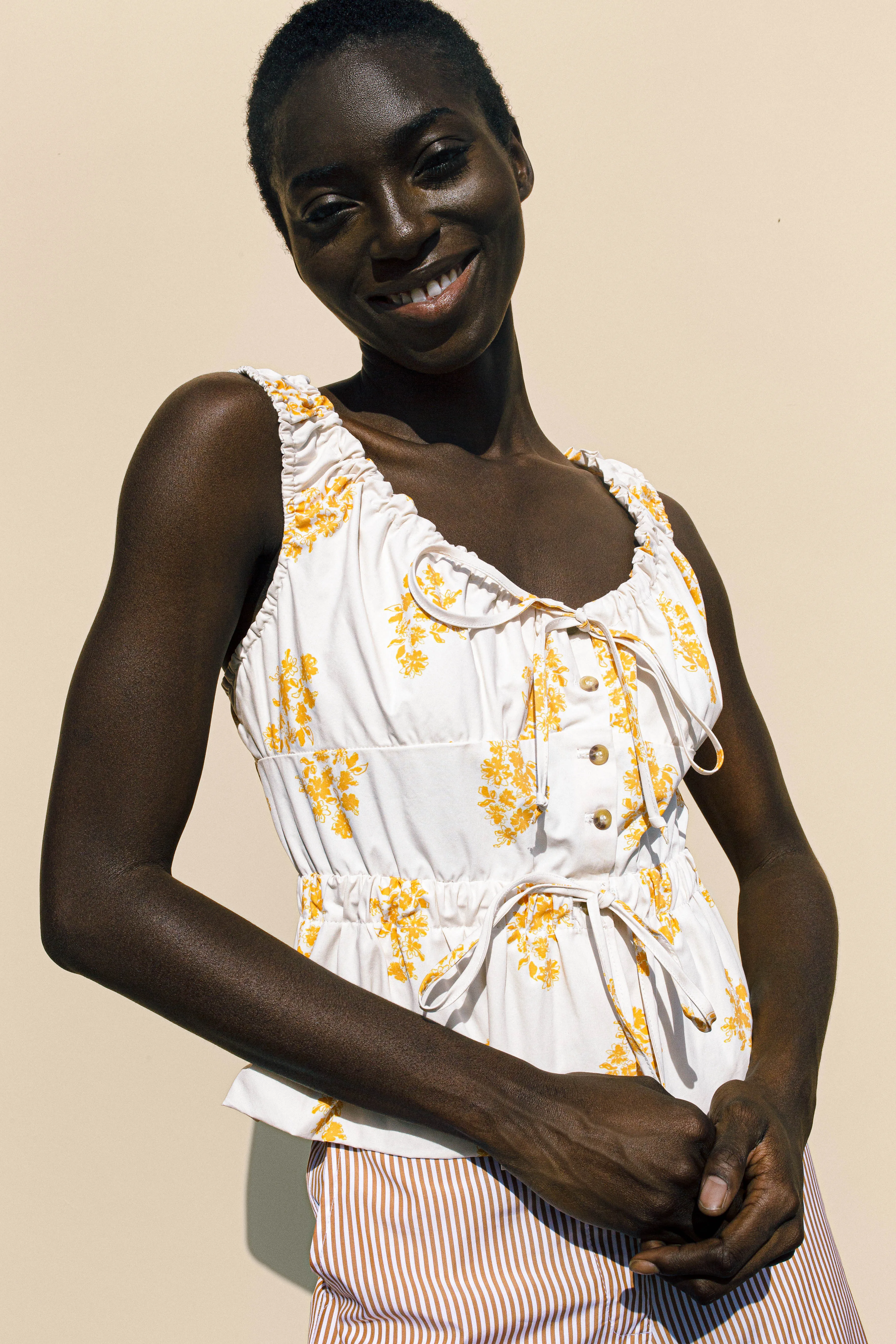 Ilaria Top Marigold sold by Ciao Lucia product image thumbnail 3