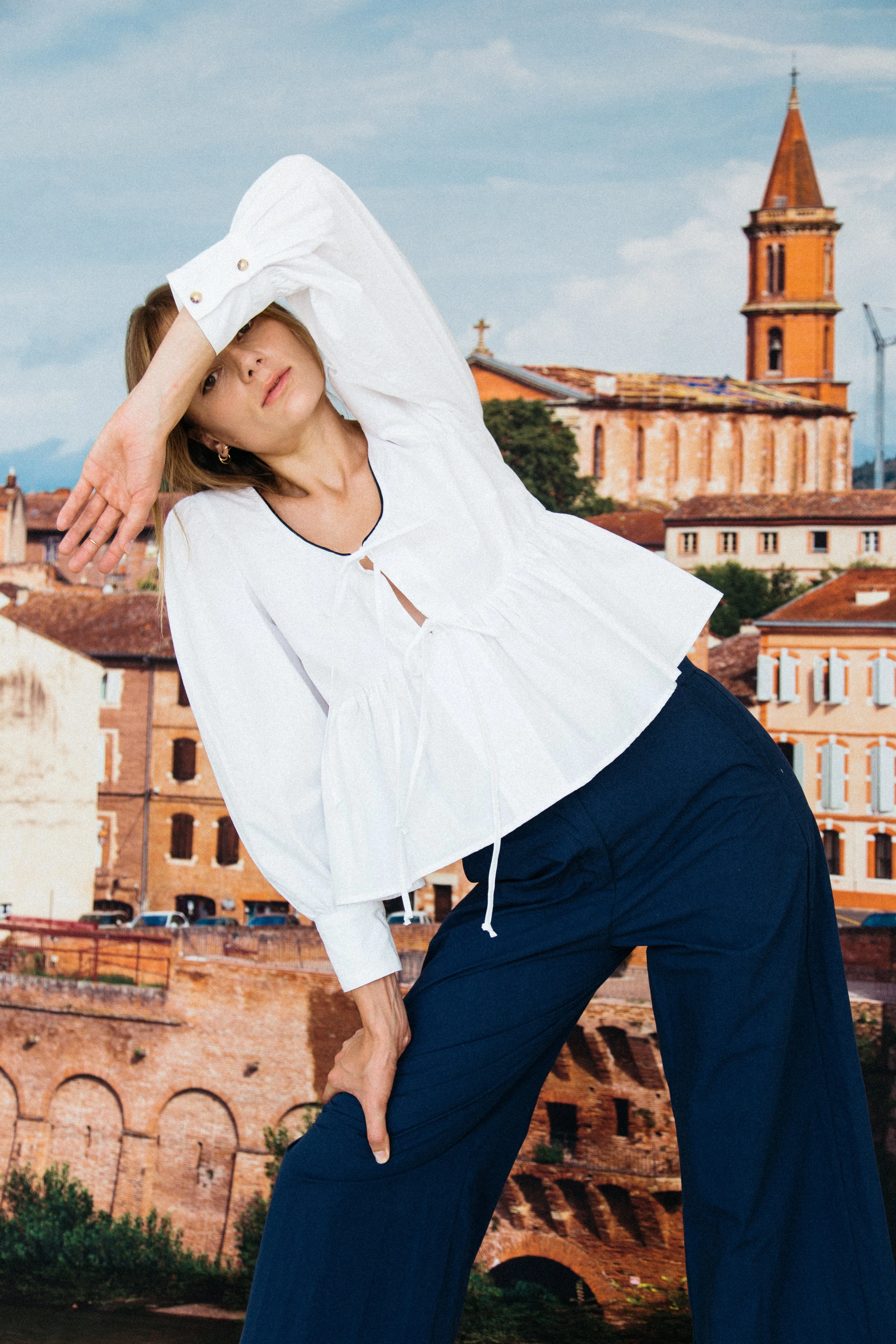 Benedetta Top White sold by Ciao Lucia