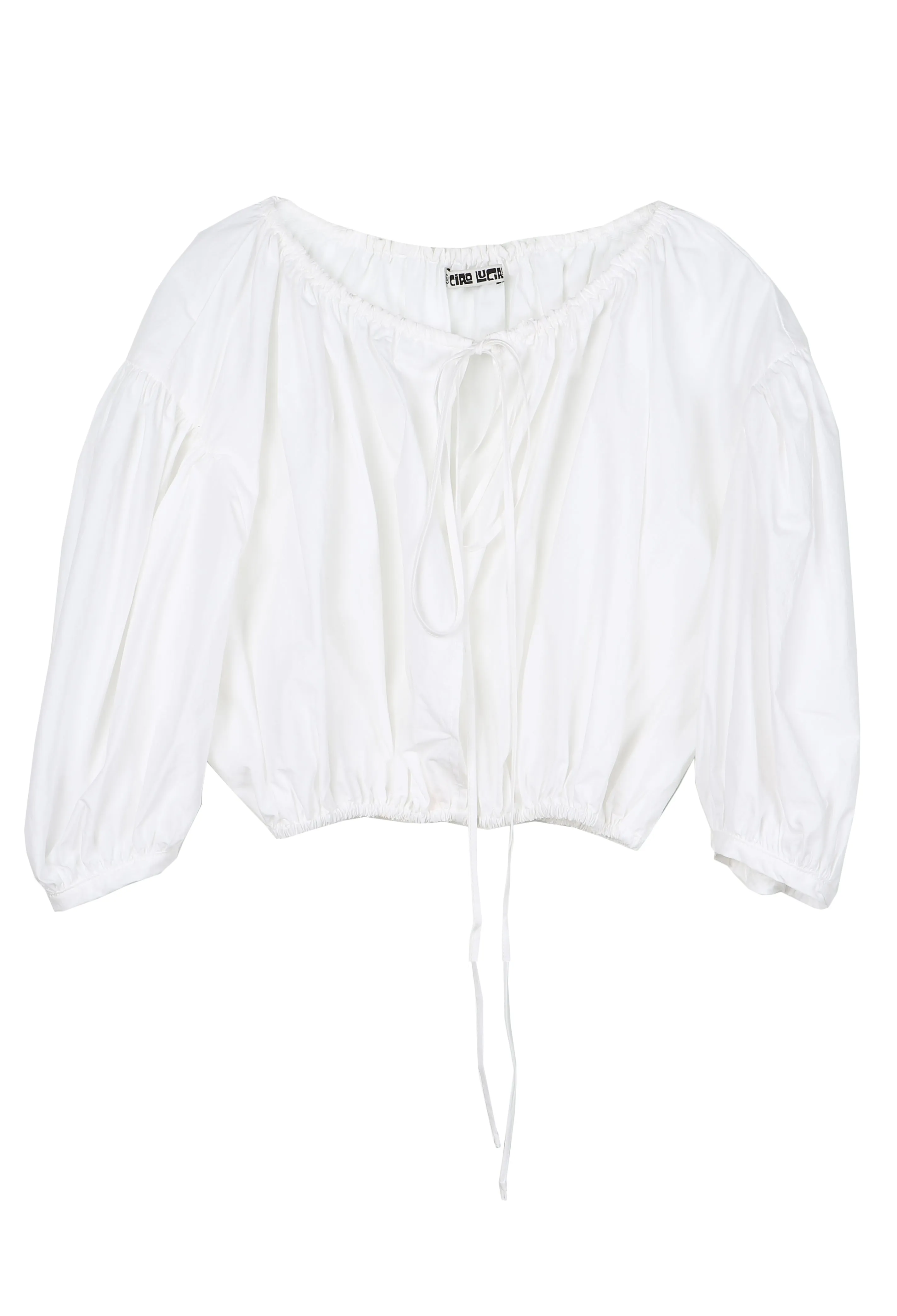 Octavia Top White sold by Ciao Lucia product image thumbnail 4