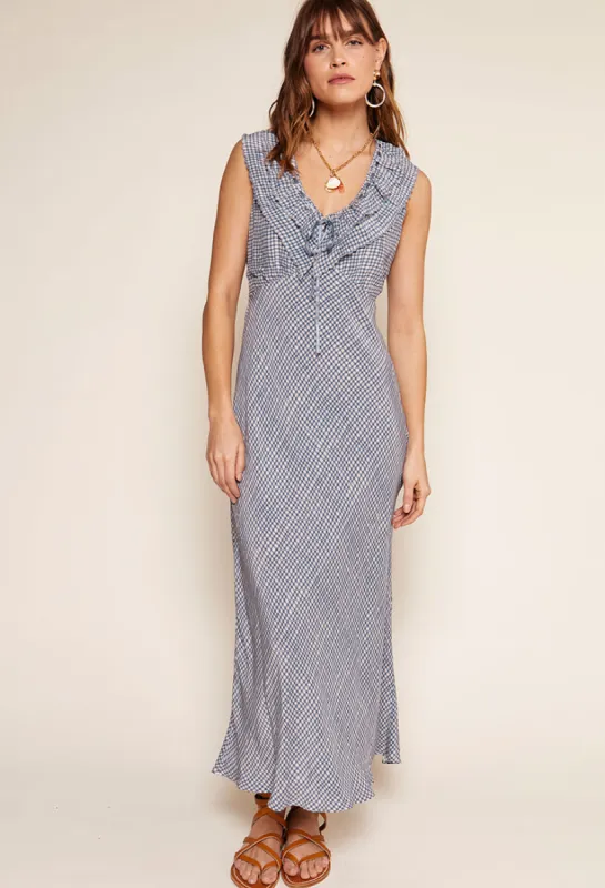 Rixo x Ciao Lucia Seraphina Dress Check sold by Ciao Lucia