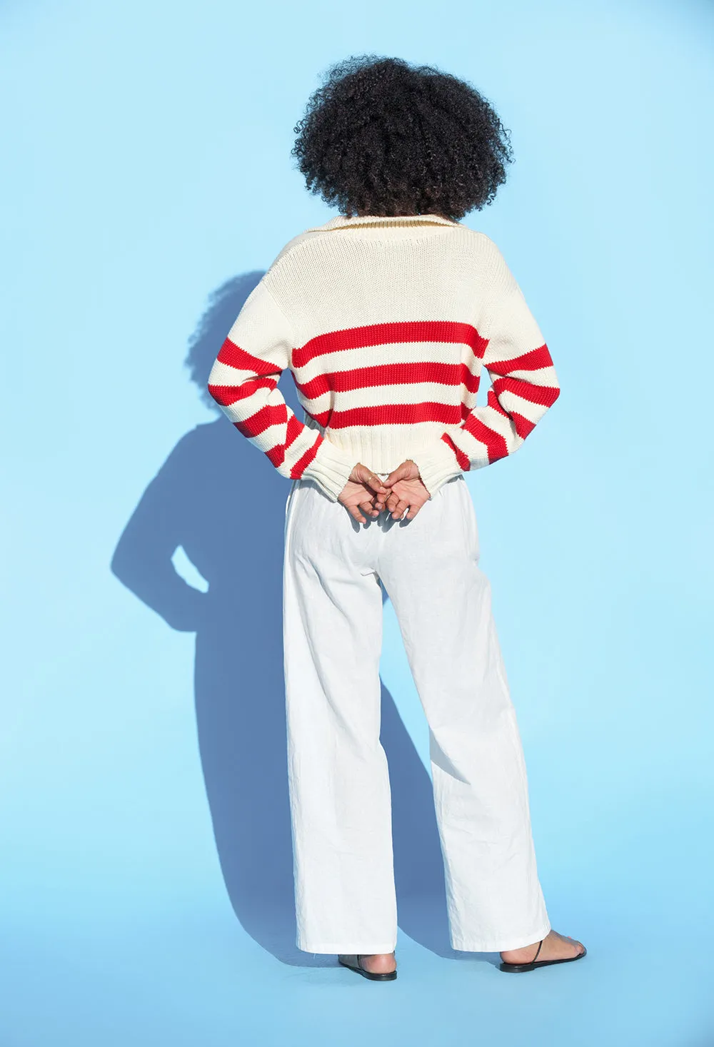 Venezia Polo Red Stripe sold by Ciao Lucia product image thumbnail 5