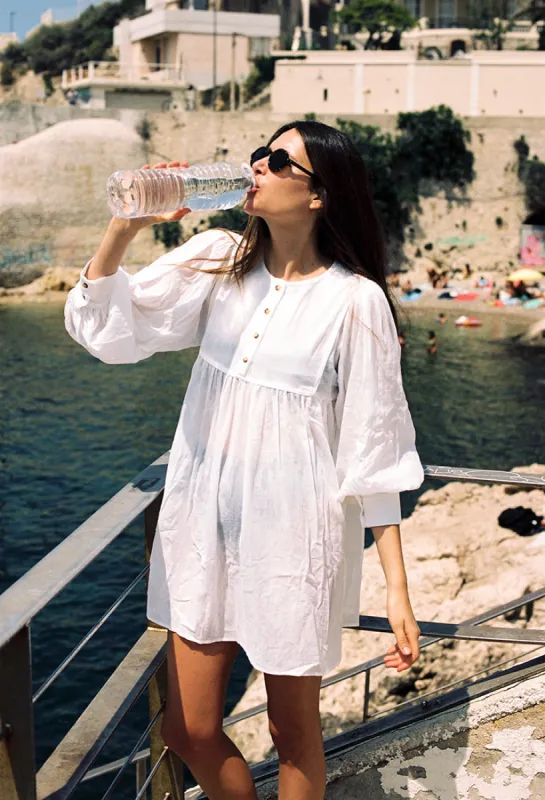 Ciana Dress White sold by Ciao Lucia