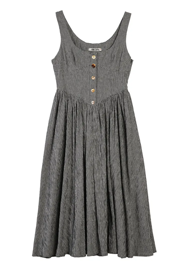 Coretta Dress Gingham sold by Ciao Lucia product image thumbnail 3